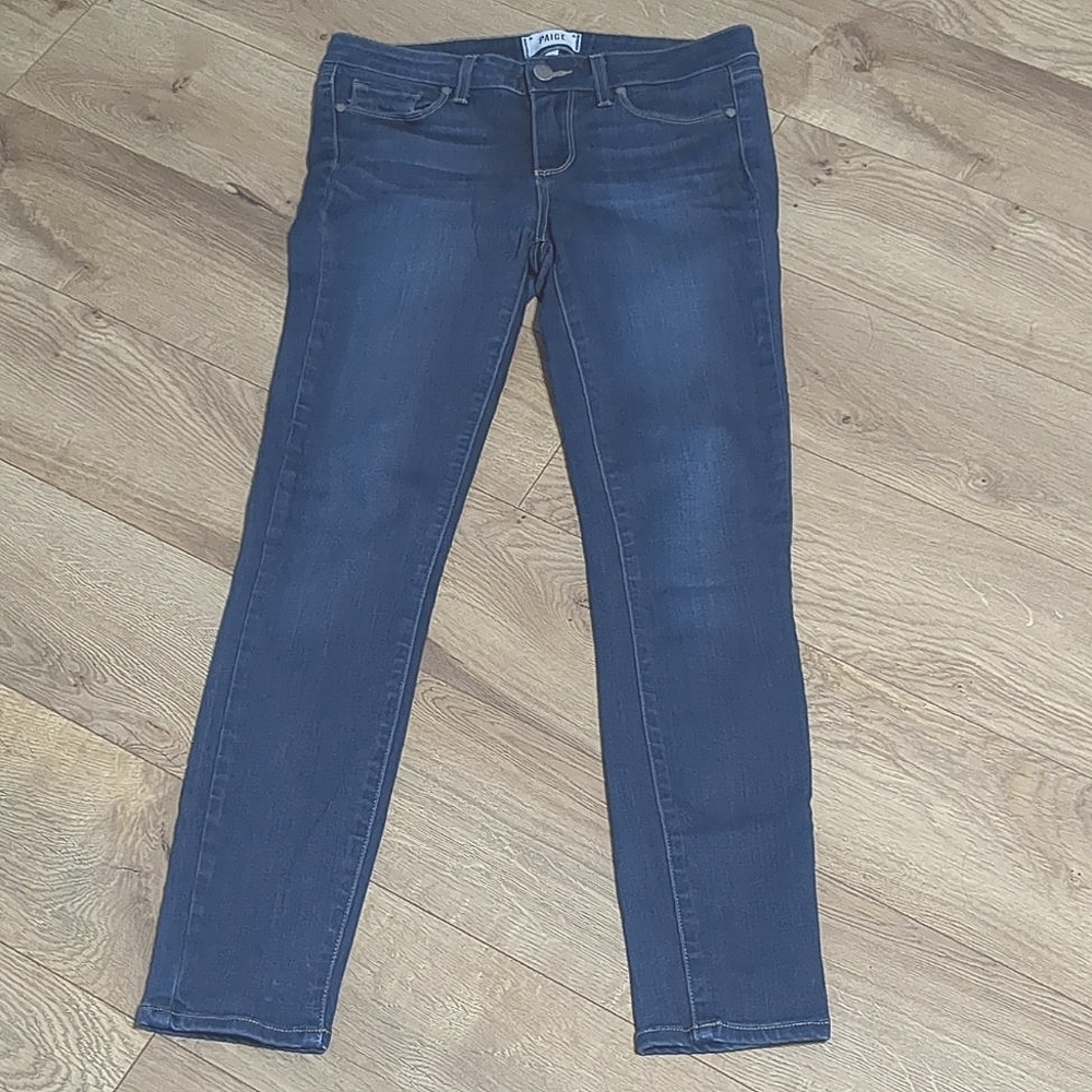 Paige Verdugo Ankle Blue Wash Jeans women size 29
